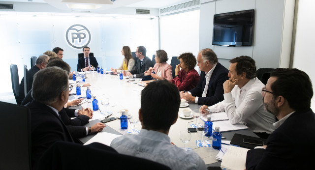Fotos Comité de Dirección del PP en Génova