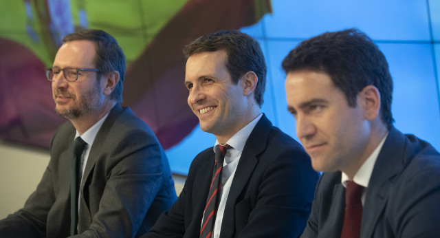 Reunión de Pablo Casado con Presidentes Provinciales