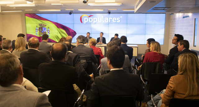 Reunión de Pablo Casado con Presidentes Provinciales