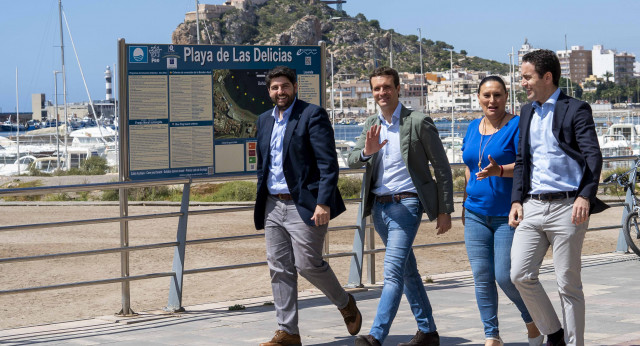 Pablo Casado en Águilas (Murcia)