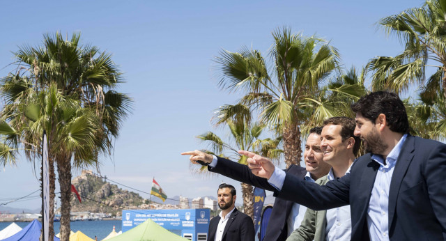 Pablo Casado en Águilas (Murcia)