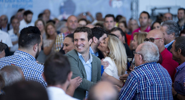 Pablo Casado en Águilas (Murcia)