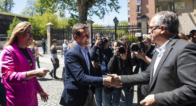 Pablo Casado en Pamplona