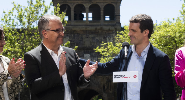 Pablo Casado en Pamplona