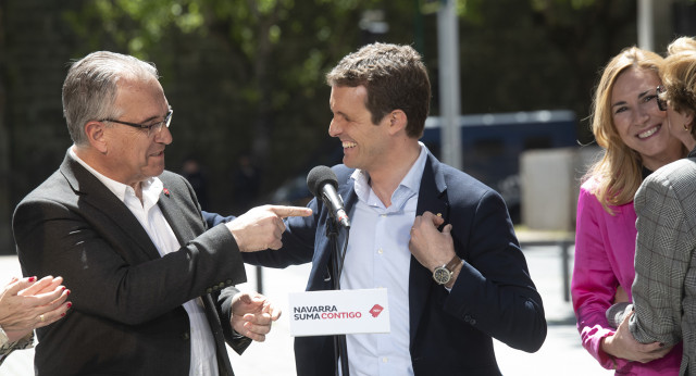 Pablo Casado en Pamplona