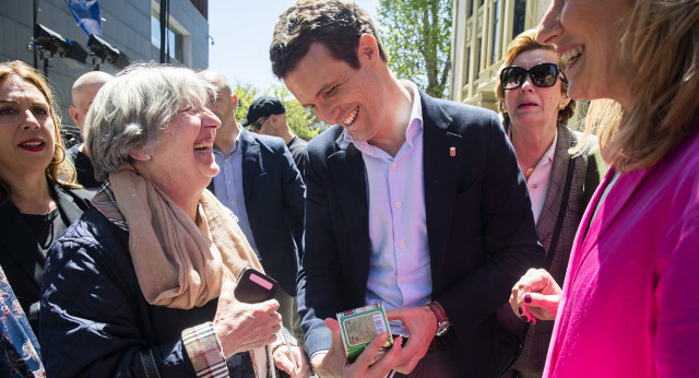 Pablo Casado en Pamplona