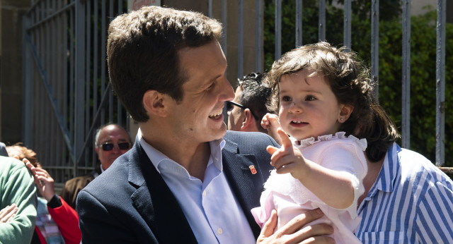 Pablo Casado en Pamplona