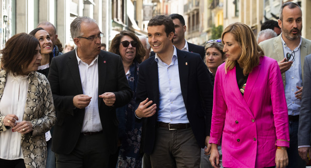 Pablo Casado en Pamplona