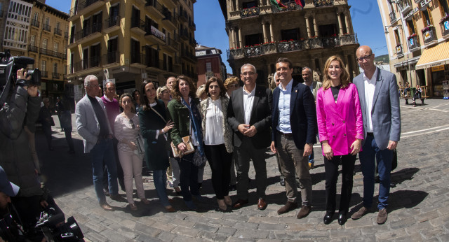 Pablo Casado en Pamplona