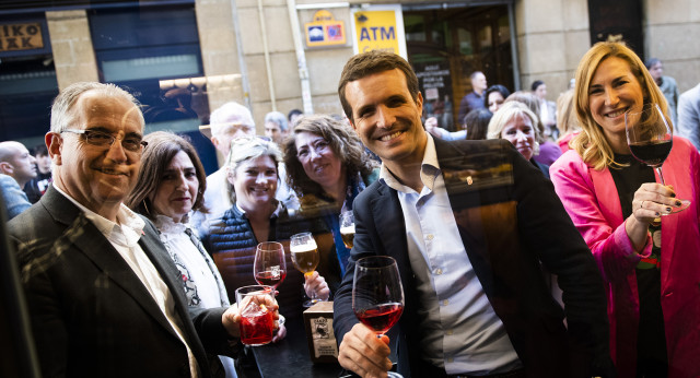 Pablo Casado en Pamplona