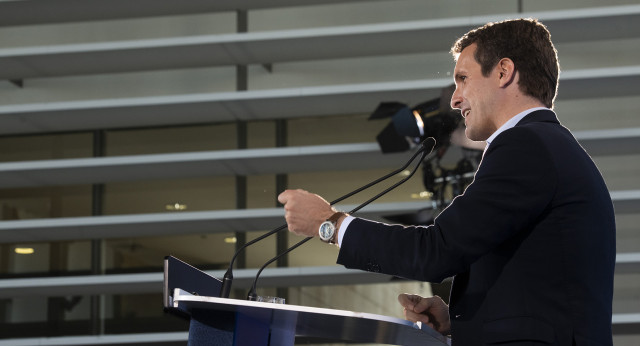 Pablo Casado en Logroño