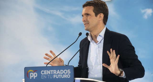 Pablo Casado en Logroño