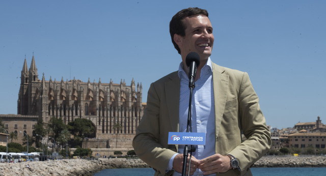 Pablo Casado en Palma de Mallorca