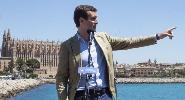 Pablo Casado en Palma de Mallorca