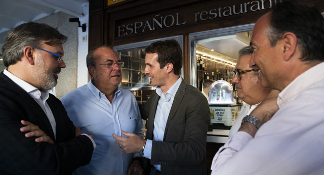 Pablo Casado en Plasencia