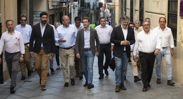 Pablo Casado en Plasencia