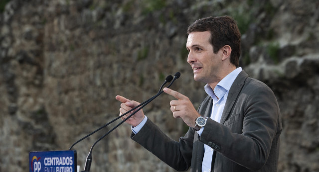 Pablo Casado en Plasencia