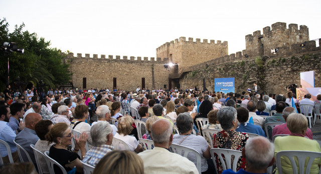 Pablo Casado en Plasencia