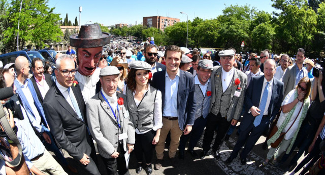 Pablo Casado en San Isidro y entrega de medallas