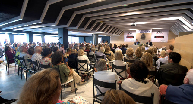 Declaraciones y conferencia de Teodoro García Egea en El Puerto de Santa María (Cádiz)