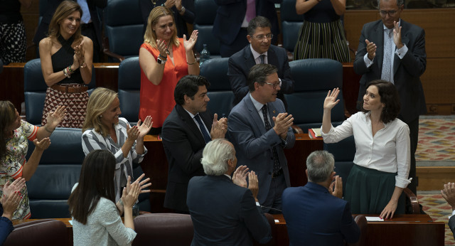 Debate de investidura de Isabel Díaz Ayuso