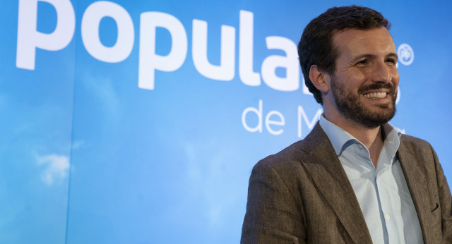 Pablo Casado, en Alhaurín el Grande