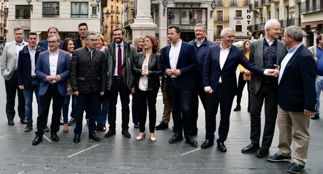 Pablo Casado en Teruel