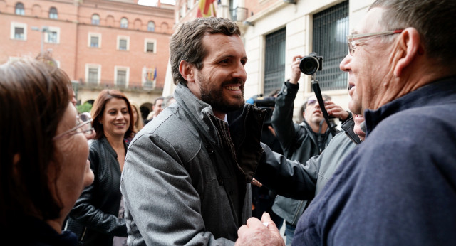 Pablo Casado en Teruel