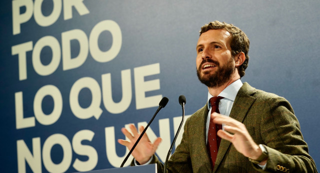 Pablo Casado en Teruel