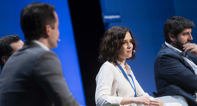 La presidenta de la Comunidad de Madrid, Isabel Díaz Ayuso