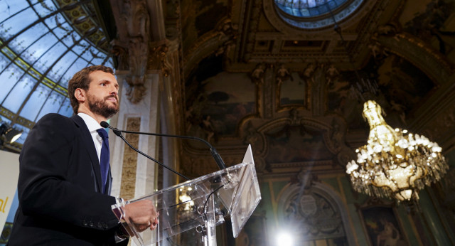 Pablo Casado en el Foro ABC