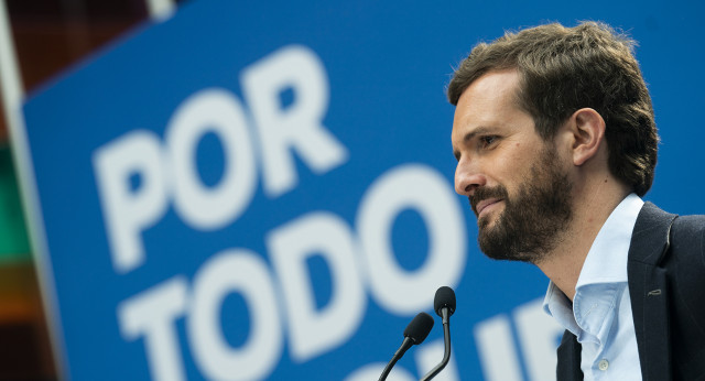 Pablo Casado visita Vitoria