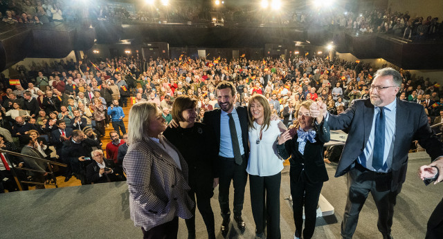 Acto público del Partido Popular en Oviedo