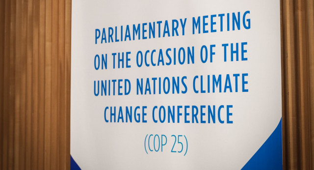 Encuentro parlamentario de la UIP con ocasión de la 25 Conferencia de las Naciones Unidas sobre el Cambio Climático (COP25).