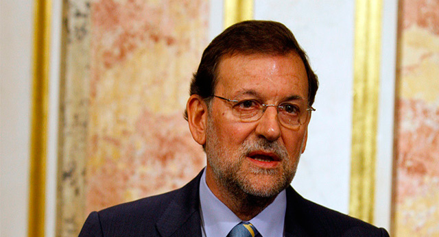 Mariano Rajoy en rueda de prensa tras la Sesión de Control