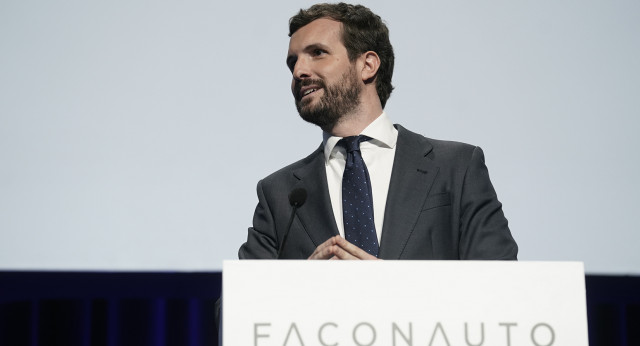 Pablo Casado interviene en el Congreso Faconauto