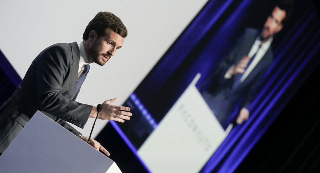 Pablo Casado interviene en el Congreso Faconauto