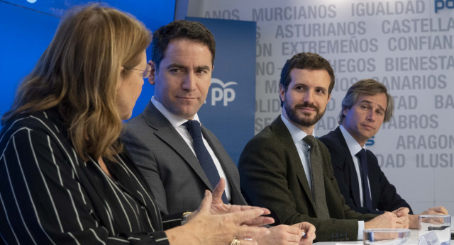 Reunión con consejeros de Hacienda del PP 