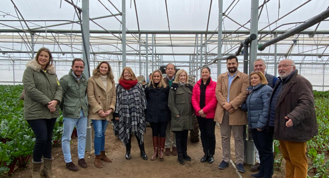 Visita a huertas e invernaderos en Villa del Prado