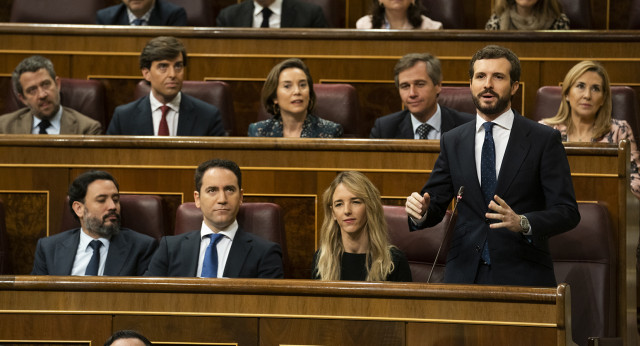 Pablo Casado en la Sesión de Control al Gobierno