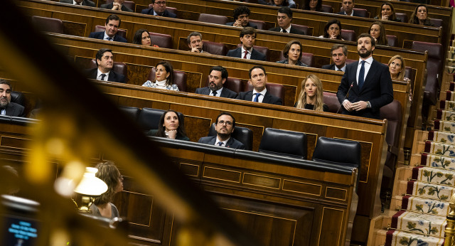 Pablo Casado en la Sesión de Control al Gobierno