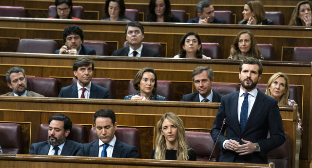 Pablo Casado en la Sesión de Control al Gobierno