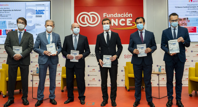 Pablo Casado, en la presentación del libro de Martínez Maíllo