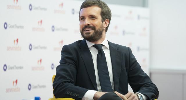 Pablo Casado, en la presentación del libro de Martínez Maíllo