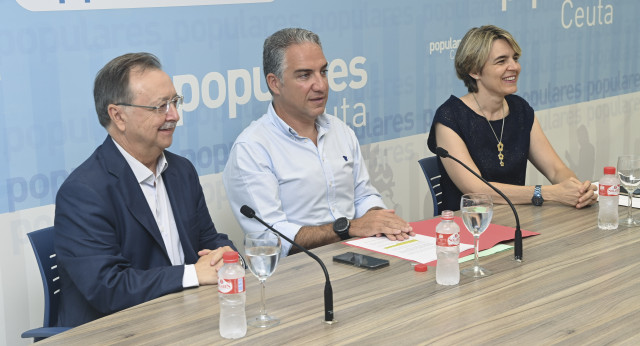 El Coordinador General, Elías Bendodo, participa en el Comité Ejecutivo del PP de Ceuta