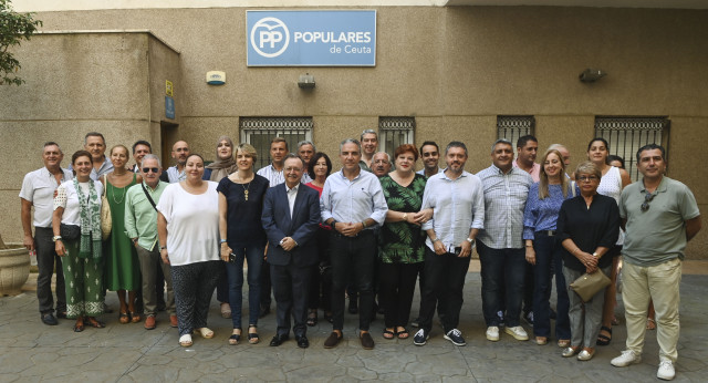 El Coordinador General, Elías Bendodo, participa en el Comité Ejecutivo del PP de Ceuta