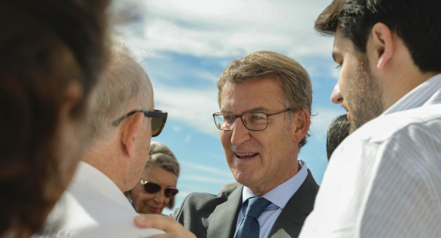 Visita del presidente del PP,  Alberto Núñez Feijóo,  a Tarragona