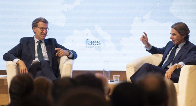  Alberto Núñez Feijóo en la clausura del Campus FAES 2022.