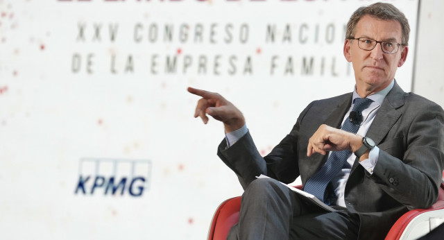 Alberto Núñez Feijóo interviene en el XXV Congreso Nacional de la Empresa Familiar