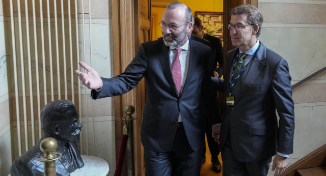 Alberto Núñez Feijóo participa en la reunión del PPE en Bruselas